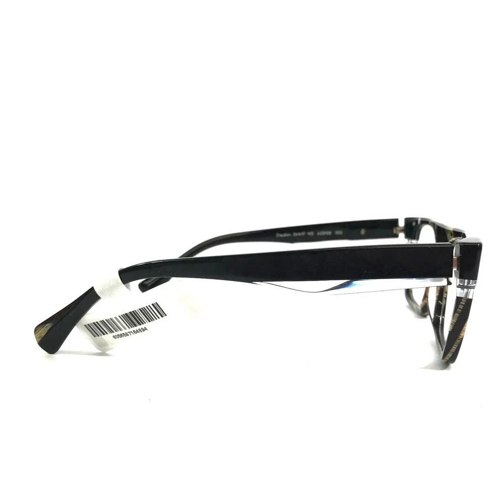 Alain Mikli Eyeglasses Frames Claudien A03109 002 Bronze Horn Noir 54-17-145